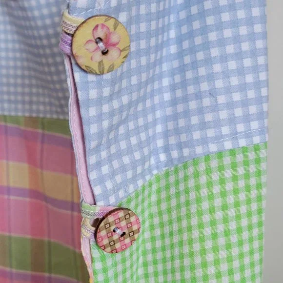 Multicolor Handmade Overalls - Picture 4 of 6